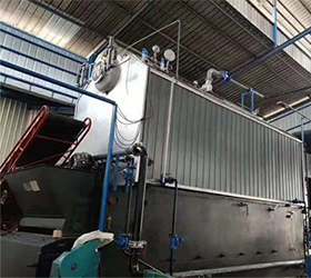 10-тонный паровой котел на биомассе для пищевой фабрики