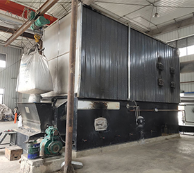 Термомасляный котел на биомассе мощностью 4200 кВт для линии по производству нитриловых перчаток